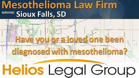 Mesothelioma settlements average around 1 million, while trial verdicts average 2. . Sioux falls mesothelioma legal question